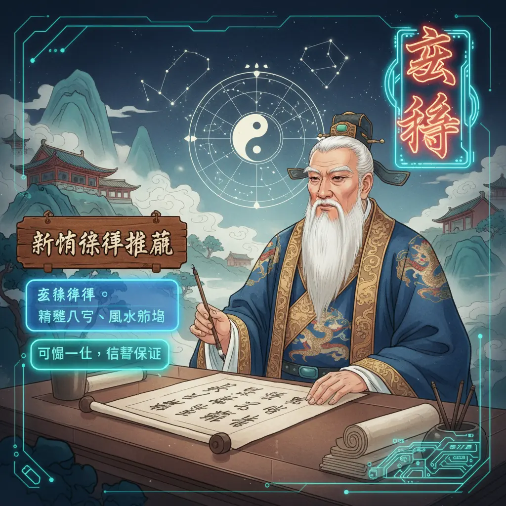 算命師傅推薦 - 玄燊師傅