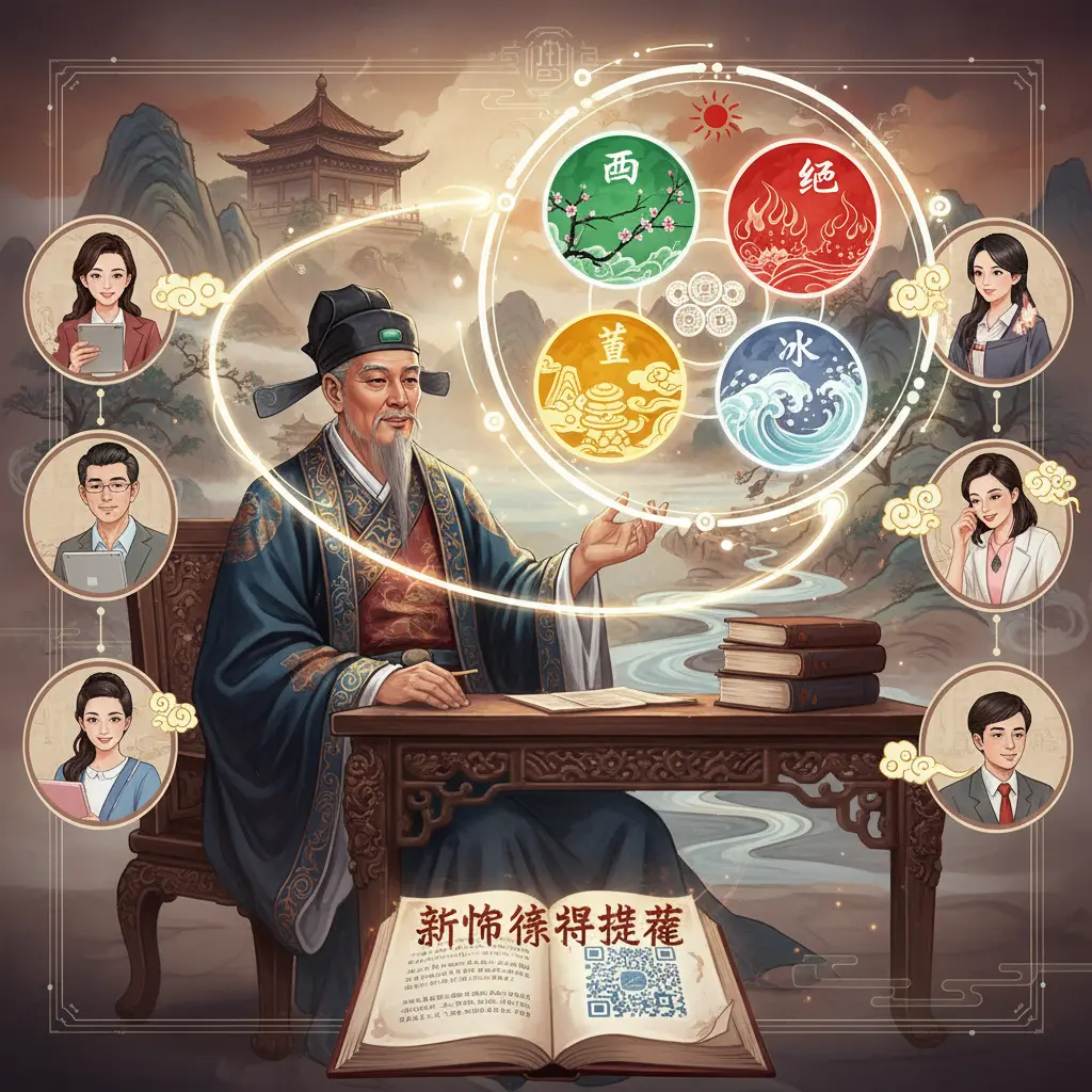 算命師傅推薦 - 五行