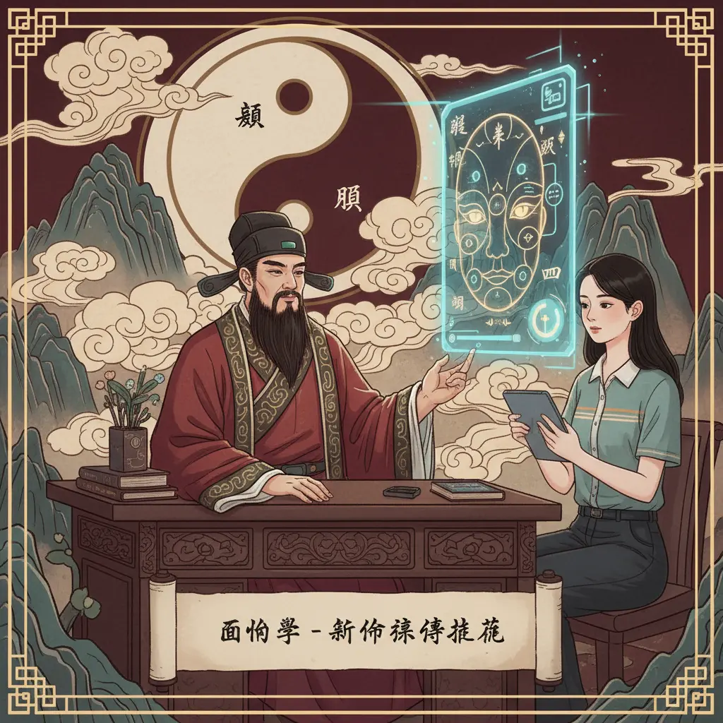 算命師傅推薦 - 面相學